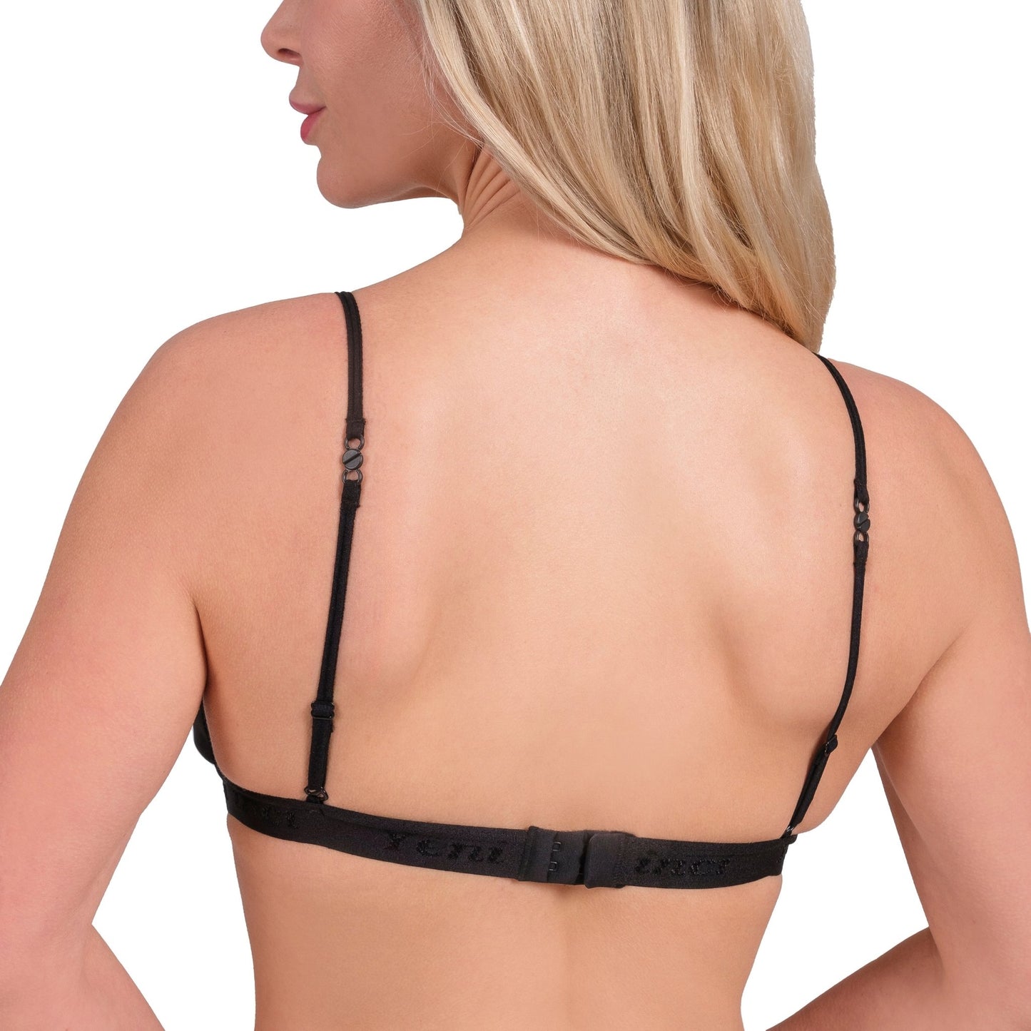 Wire-Free Cotton Triangle Bra – Soft, Lightweight & Breathable Bralette for Daily Comfort (Black, Nude, Grey) - Hazel Textile
