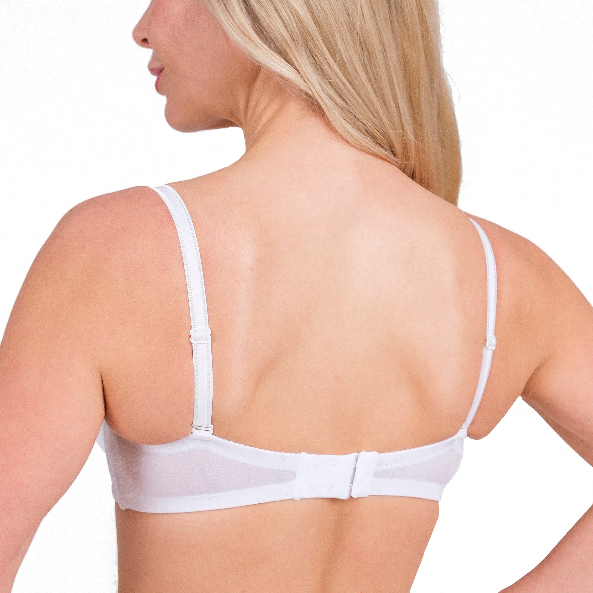 Lace Underwire Bra – Full-Coverage & Adjustable Straps - Hazel Textile