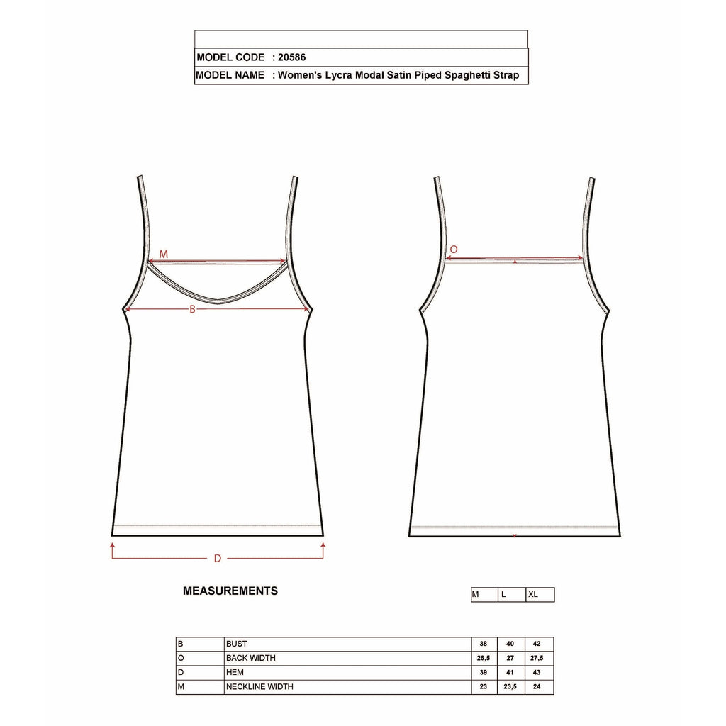 Women's Cotton Modal Camisole – Soft Adjustable Strap Tank Top for Everyday Comfort - Hazel Textile