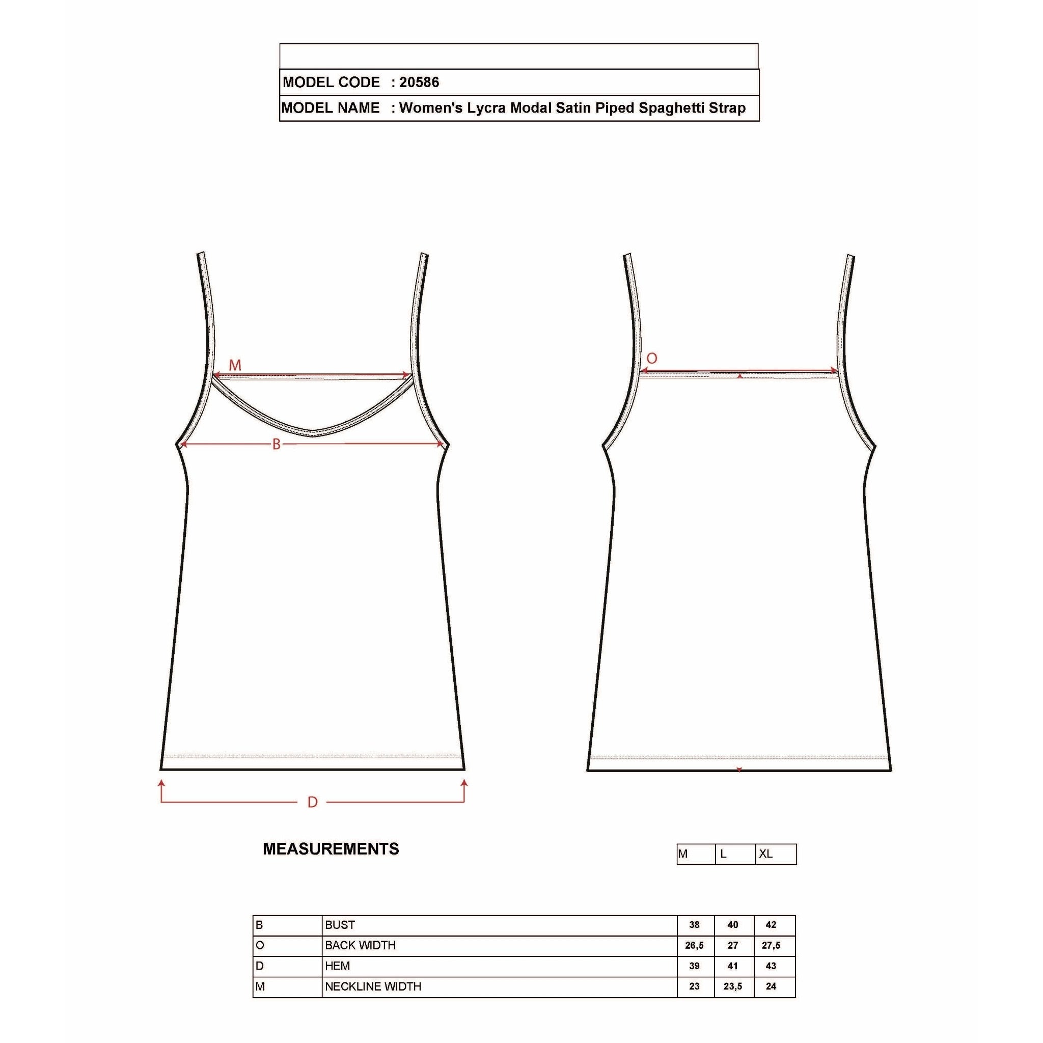 Women's Cotton Modal Camisole – Soft Adjustable Strap Tank Top for Everyday Comfort - Hazel Textile