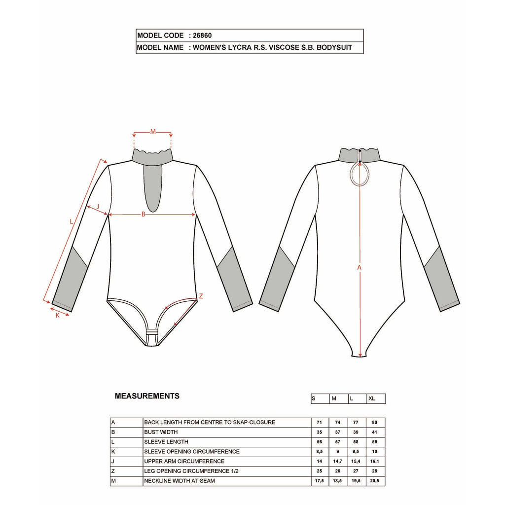 Women's Long Sleeve Lace Bodysuit – Elegant High Neck Design | Black - Hazel Textile