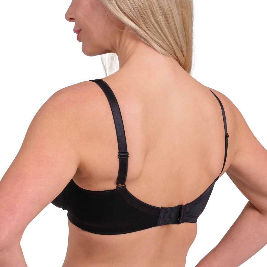 Wireless Full-Coverage Lace Bra – Lightweight, Breathable & Soft Support for Daily Comfort (White, Black, Skin) - Hazel Textile