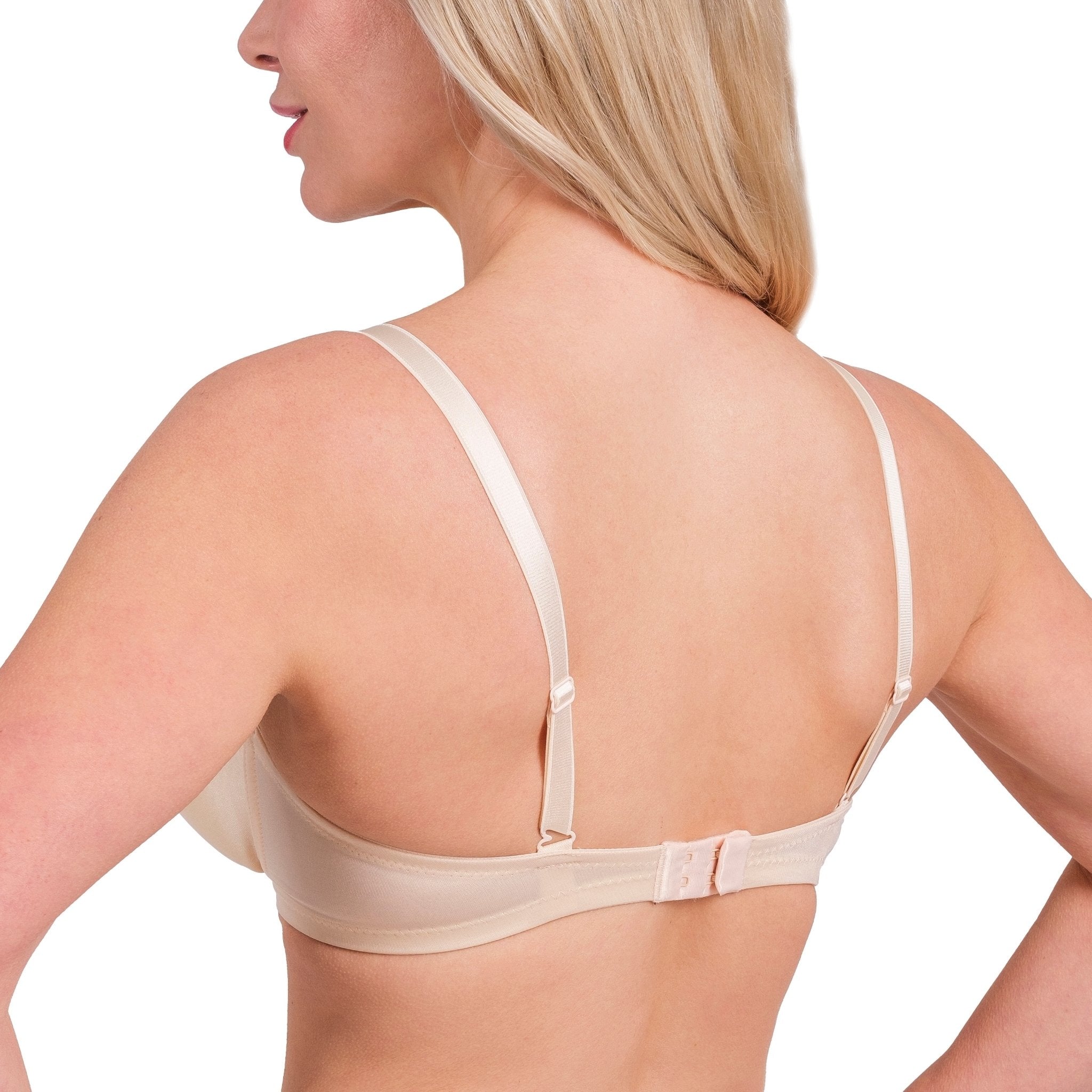 Lace Full-Coverage Support Bra – Elegant, Adjustable & Breathable Underwire Lingerie (Black, Skin, Mink) - Hazel Textile